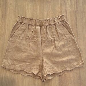 And other stories scalloped shorts